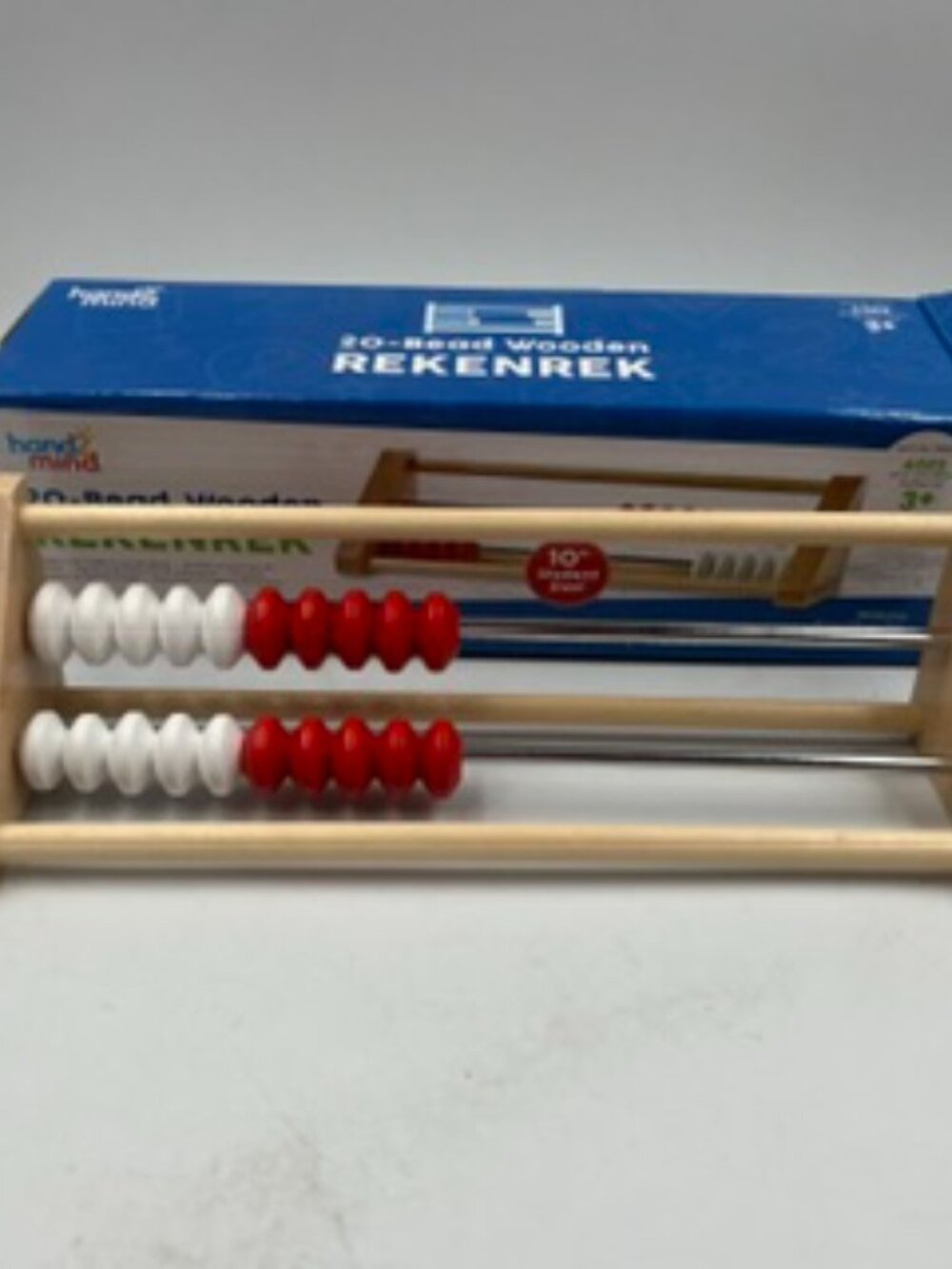 NEW Hand2Hand 20 Bead Wooden Rekenrek NIB